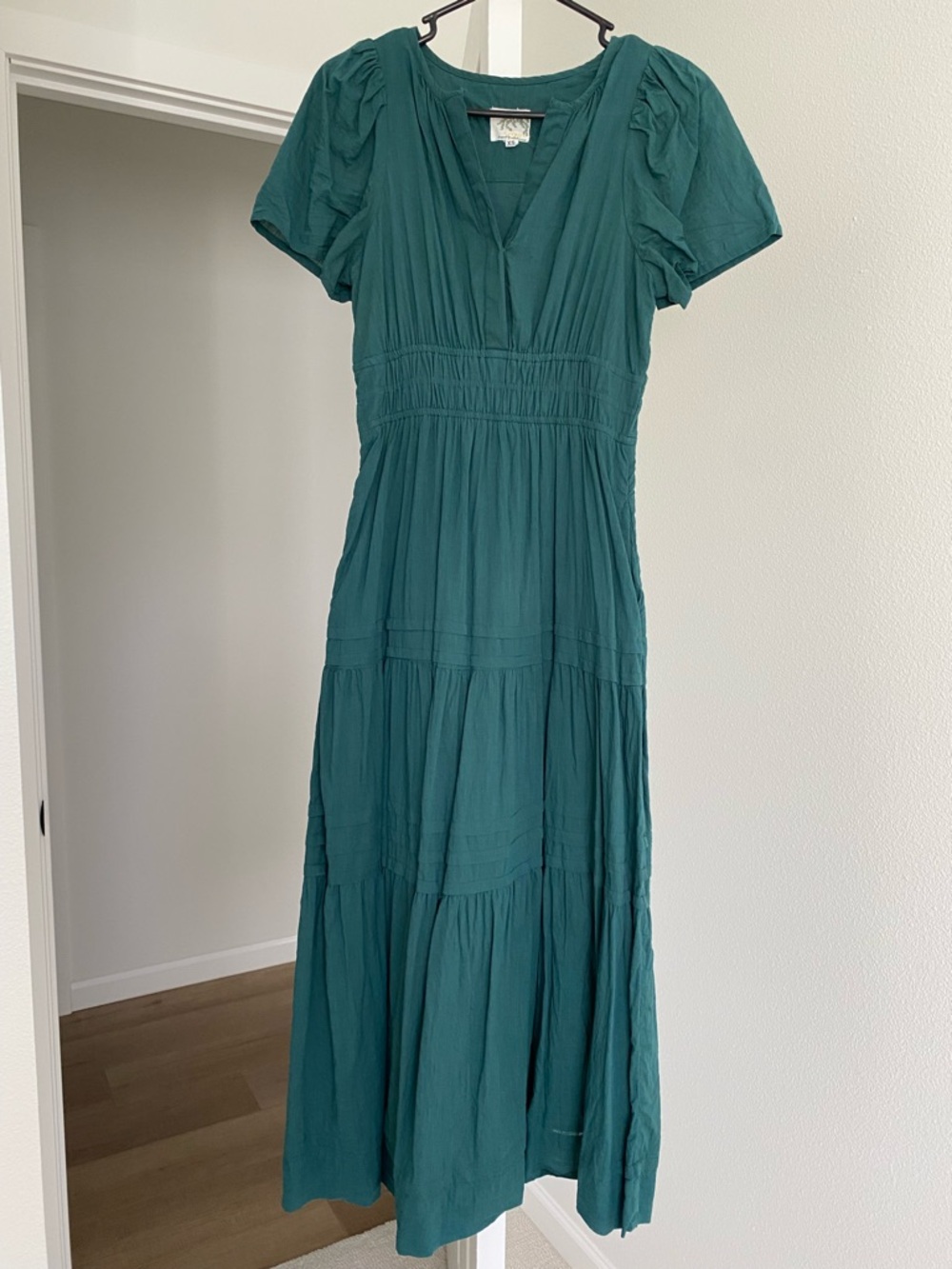 Called To Surf Citrus Shae Teal Dress XS